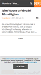 Mobile Screenshot of hombre.blog.hu