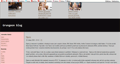 Desktop Screenshot of grungeon.blog.cz
