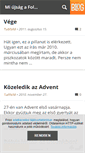 Mobile Screenshot of folyokautca.blog.hu
