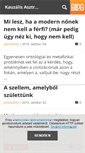 Mobile Screenshot of metafizika.blog.hu