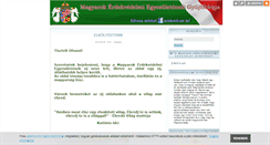 Desktop Screenshot of magyarerdek.blog.hu