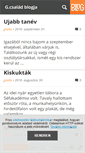 Mobile Screenshot of gaaa.blog.hu