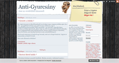 Desktop Screenshot of anti-gyurcsany.blog.hu