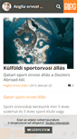 Mobile Screenshot of angliaiorvosiallas.blog.hu
