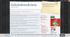 Desktop Screenshot of gulyas.blog.hu