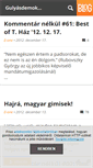 Mobile Screenshot of gulyas.blog.hu