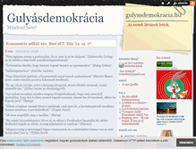 Tablet Screenshot of gulyas.blog.hu