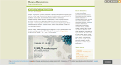 Desktop Screenshot of muranomanufaktura.blog.hu