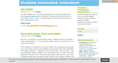 Desktop Screenshot of diszallat.blog.hu