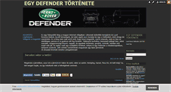 Desktop Screenshot of defender.blog.hu