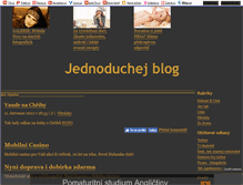 Tablet Screenshot of jednoduchej.blog.cz
