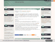 Tablet Screenshot of 18askarika.blog.hu