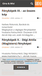 Mobile Screenshot of ginaesmisi.blog.hu