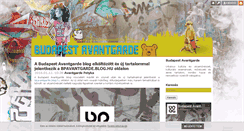Desktop Screenshot of budapestavantgarde.blog.hu