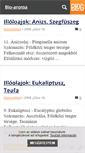 Mobile Screenshot of bioaroma.blog.hu
