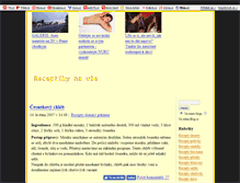Tablet Screenshot of kiki-recepty.blog.cz