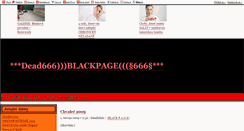 Desktop Screenshot of dead666.blog.cz