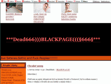 Tablet Screenshot of dead666.blog.cz