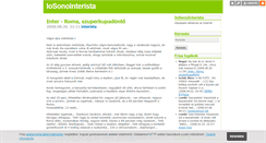 Desktop Screenshot of interista.blog.hu