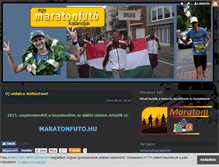 Tablet Screenshot of maratonfuto.blog.hu