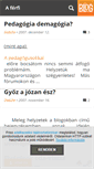 Mobile Screenshot of man-o-man.blog.hu