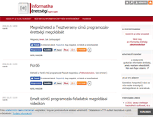 Tablet Screenshot of infoerettsegi.blog.hu