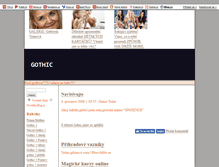 Tablet Screenshot of gothicmain.blog.cz