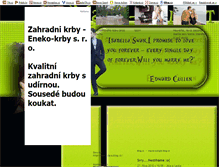 Tablet Screenshot of manie-twilight.blog.cz