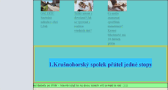 Desktop Screenshot of krusnohorskyspolek.blog.cz
