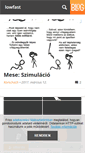 Mobile Screenshot of lowfast.blog.hu
