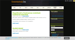 Desktop Screenshot of futarmenuk.blog.hu