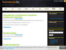Tablet Screenshot of futarmenuk.blog.hu