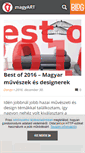Mobile Screenshot of magyart.blog.hu