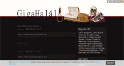 Desktop Screenshot of gigahalal.blog.hu