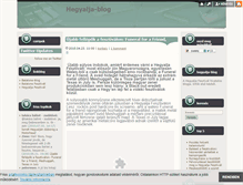 Tablet Screenshot of hegyalja.blog.hu