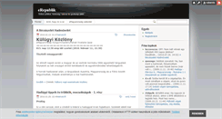 Desktop Screenshot of erepublik.blog.hu