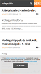 Mobile Screenshot of erepublik.blog.hu