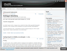 Tablet Screenshot of erepublik.blog.hu