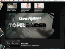 Tablet Screenshot of deadlygame.blog.cz