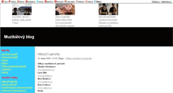 Desktop Screenshot of musicaly.blog.cz