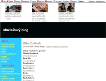 Tablet Screenshot of musicaly.blog.cz