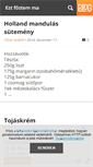Mobile Screenshot of fozes.blog.hu