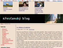 Tablet Screenshot of christ.blog.cz