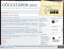 Tablet Screenshot of golyataborom.blog.hu
