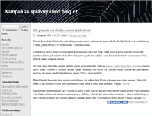 Tablet Screenshot of kampanzaspravnychod.blog.cz