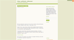 Desktop Screenshot of akne.blog.hu