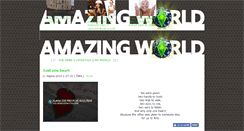 Desktop Screenshot of amazingworld.blog.cz
