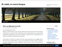 Tablet Screenshot of elcatala.blog.cat