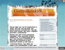 Tablet Screenshot of gyermekeinkrol.blog.hu