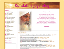 Tablet Screenshot of kundaliniyoga.blog.cz